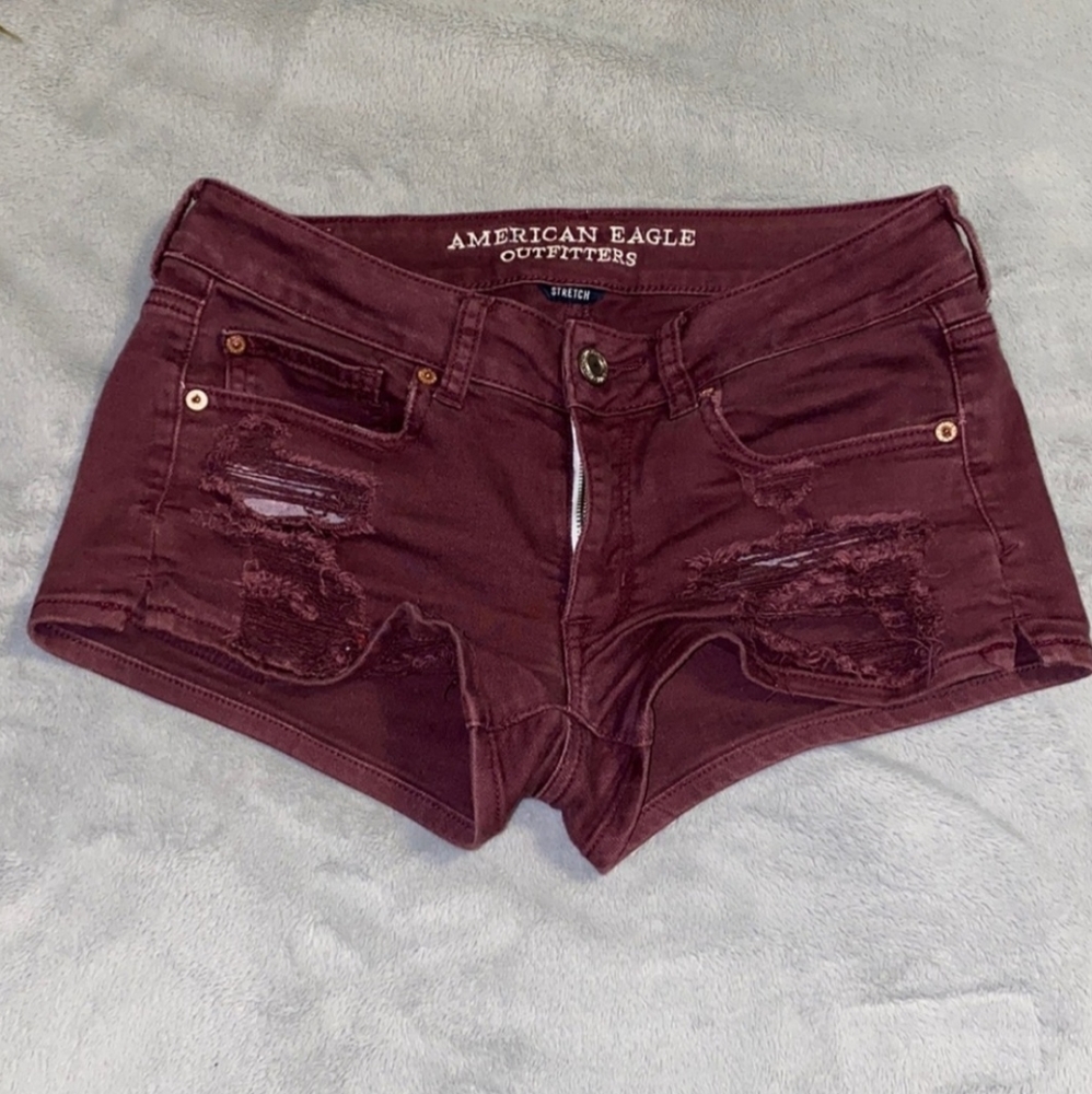 american eagle Jean shorts